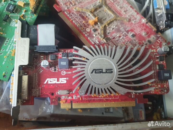 Видеокарты 5770, 5450, 4870, nv 9600GSO, 6600, CT6