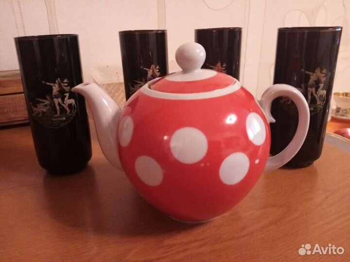 Заварочный чайник. пф. Вазочки. 65 г