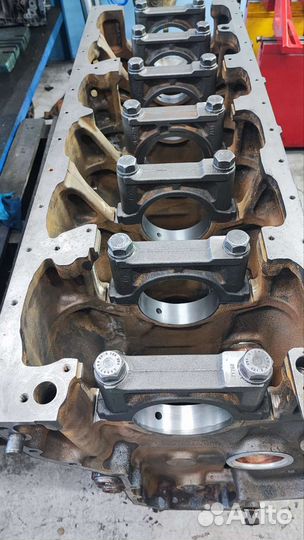 Ремонт постели коленвала, расточка бц, ремонт гбц