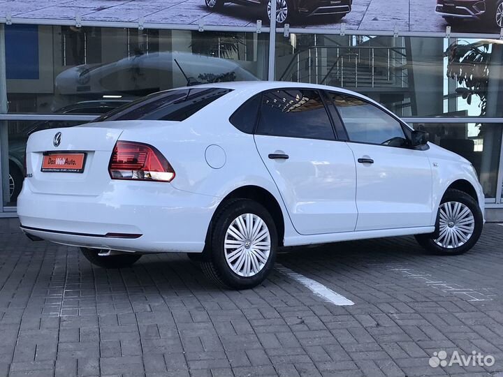 Volkswagen Polo 1.6 AT, 2017, 40 926 км