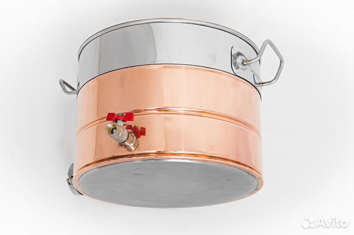 Медный перегонный куб 30 и 50 литров под Индукцию