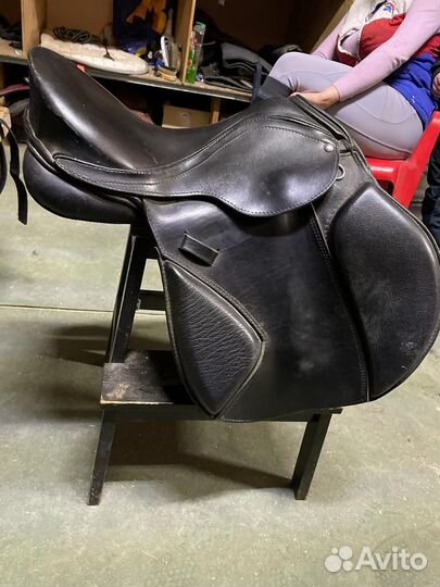 Седло конкурное Белая грива