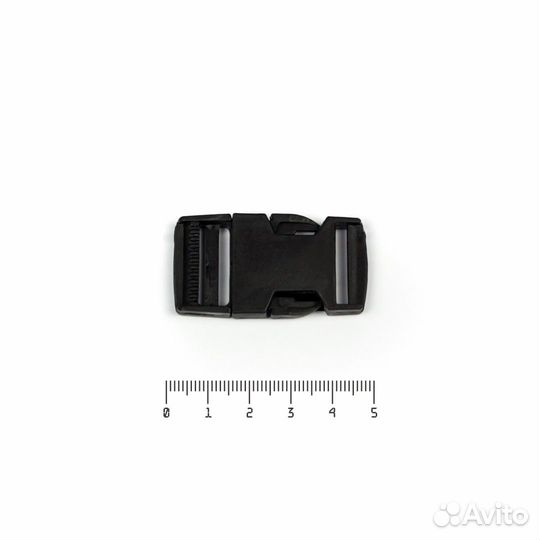 Застежка фастекс 20 мм, черный
