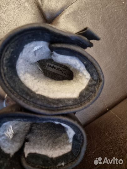 Зимние сапожки для девочки 27 Котофей