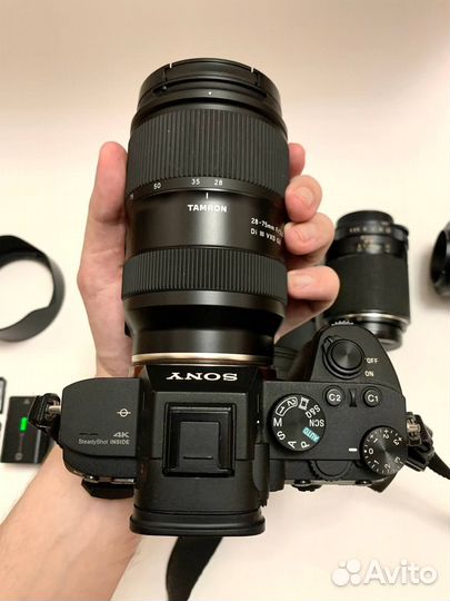 Sony a7 iii с объективами