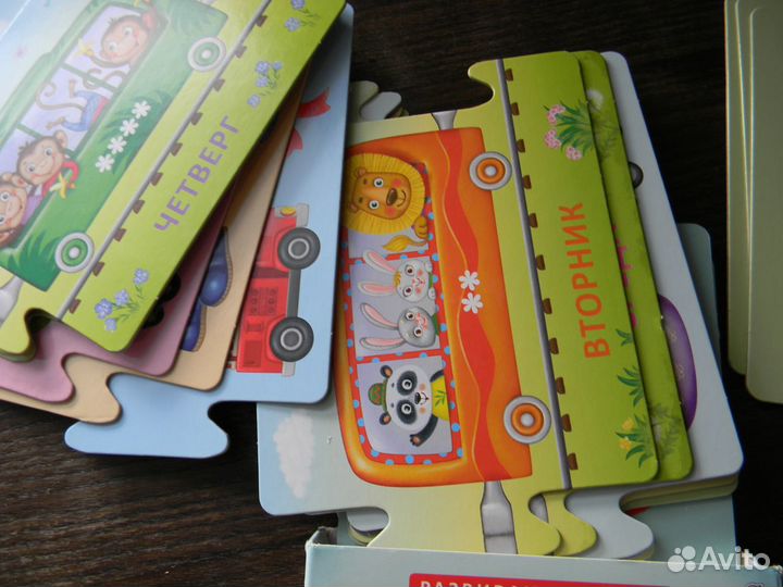 Развивающая игра детский пазл 