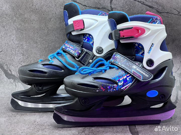 Коньки раздвижные 34 37