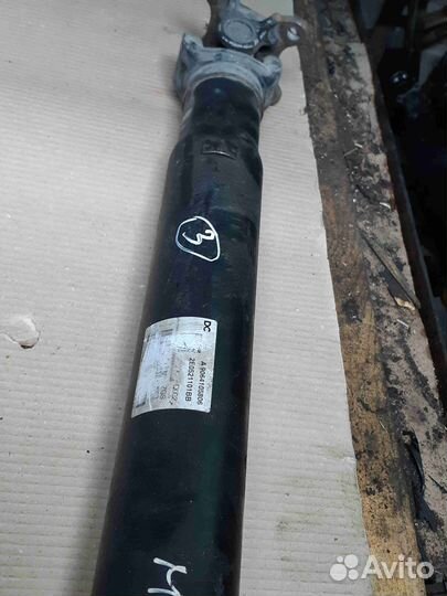 Карданный вал Mercedes Sprinter 2015