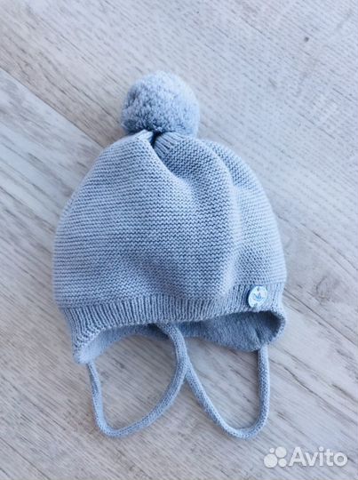 Шапочка осенняя от 6 мес-1 год
