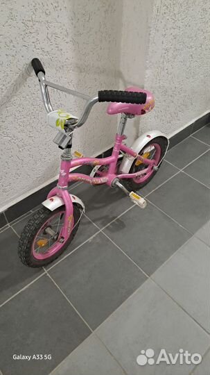 Детский велосипед Stern, 12 дюймов, розовый