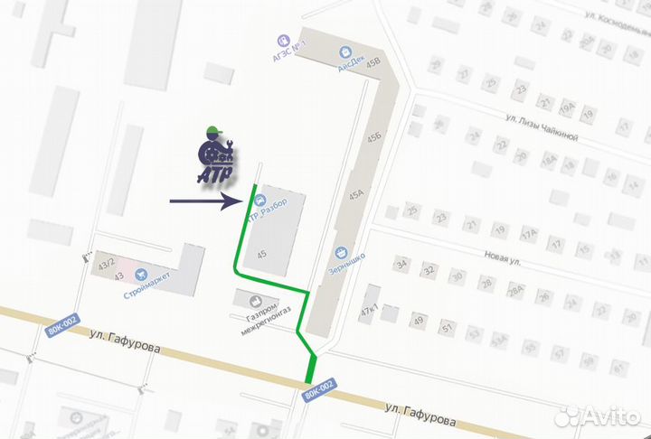 Зеркало заднего вида салонное ваз