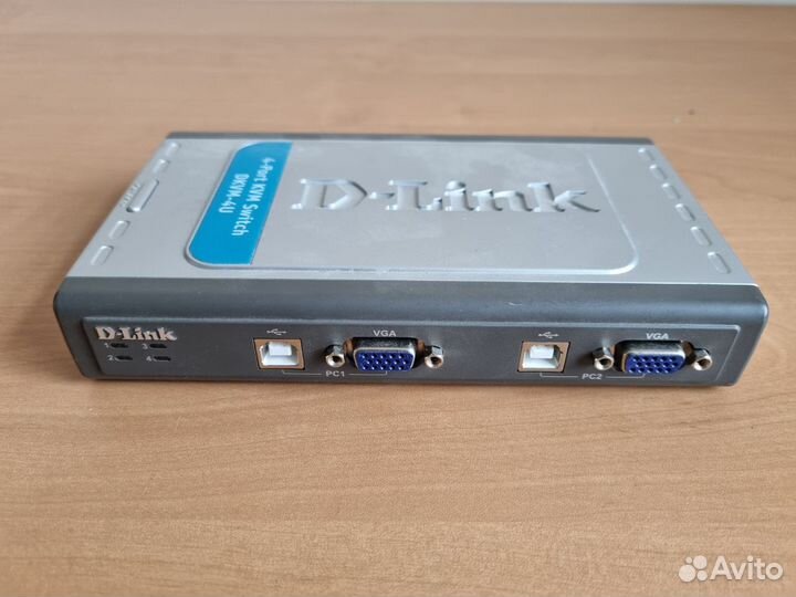 KVM-переключатель D-Link dkvm-4U 4-Port USB