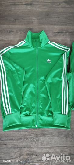 Adidas originals спортивный костюм зелёный