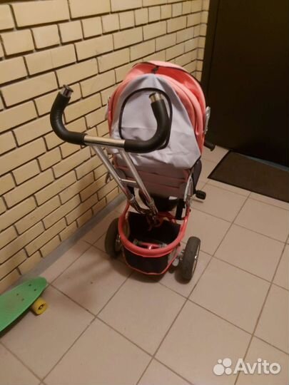 Трехколесный велосипед коляска