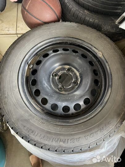 R15 Viatti Strada Asimmetrico 195/65, PCD 4x100 DIA 15