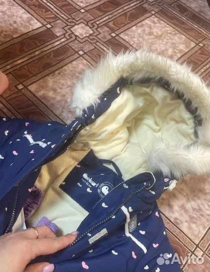 Зимний костюм для девочки