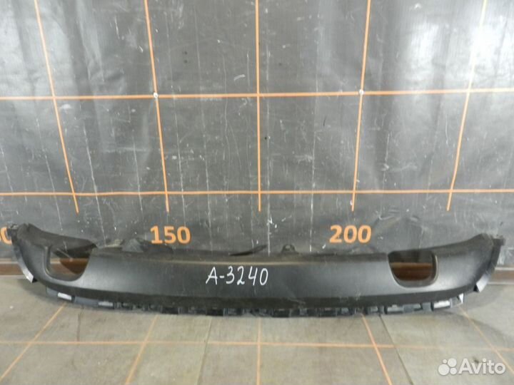 Спойлер бампера заднего - LADA Kalina 2