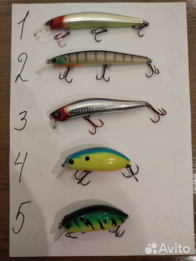 Воблер deps. IMA. Megabass. Daiwa.Tiemco. Savage G