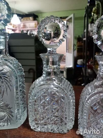 Графин хрустальный СССР