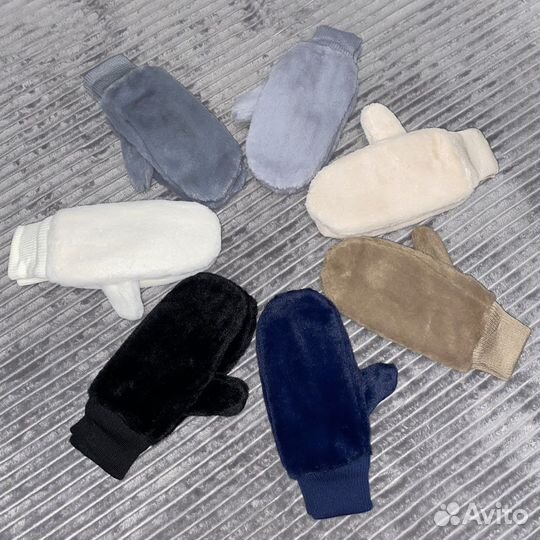 Варежки меховые