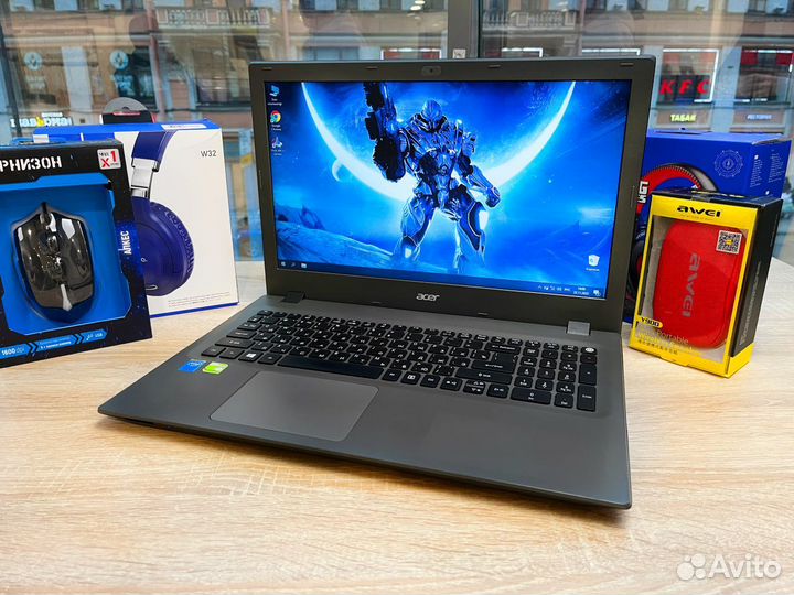 Мощный ноутбук Acer бу для игр, работы и учёбы