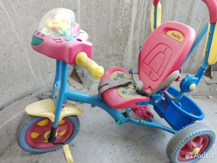 Трехколесный велосипед детский