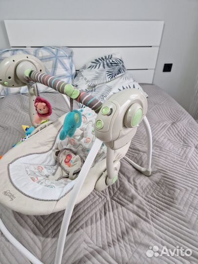 Электронные качели шезлонг