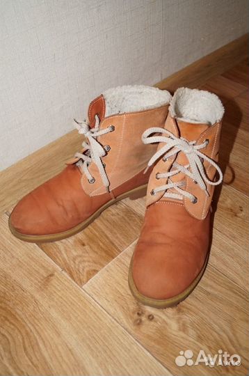 Ботиночки нубук р 38