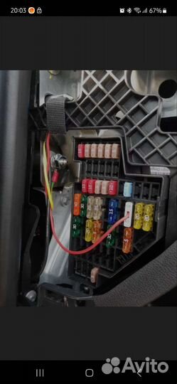 Блок предохранителей Skoda octavia a5 шкода октав