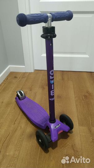 Самокат детский трехколесный maxi micro