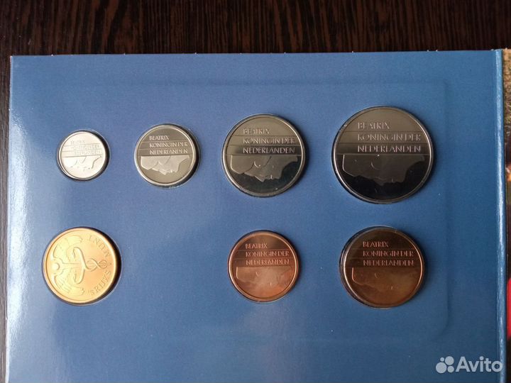 Набор монет Нидерланды 1990 г