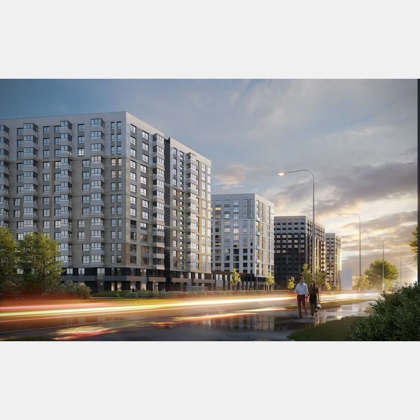 Квартира-студия, 23,1 м², 8/14 эт.