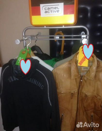 Бирка ценник акционный на вешалки плечики