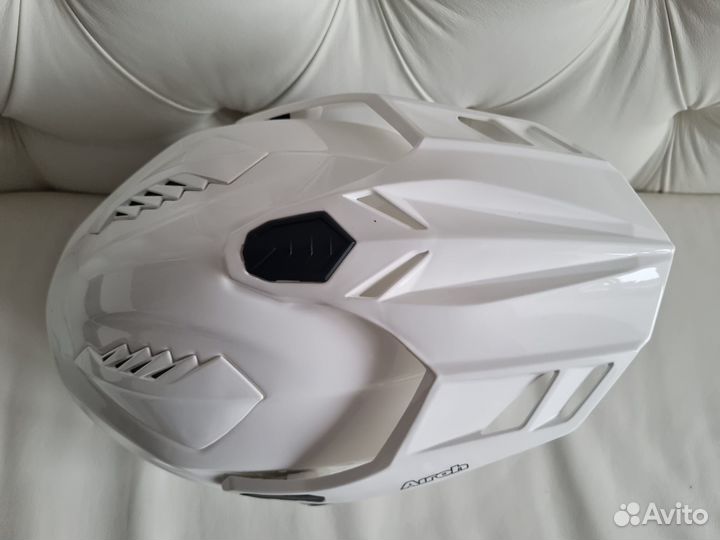 Шлем airoh commander color white gloss