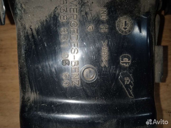 Дефлектор обдува Mercedes W638 Vito Мерседес