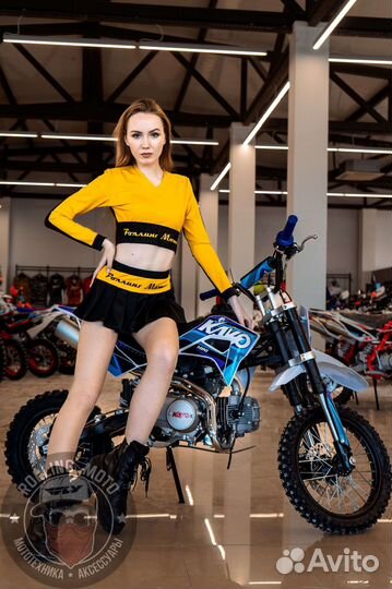 Питбайк kayo mini YX125EM 14/12