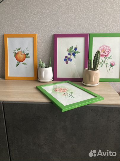 Акварельные наброски