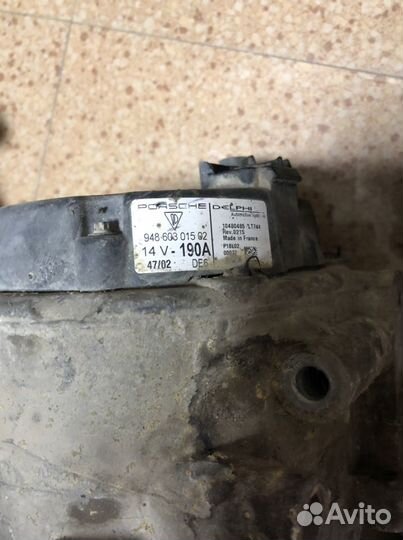 Генератор на порше кайен 4,5