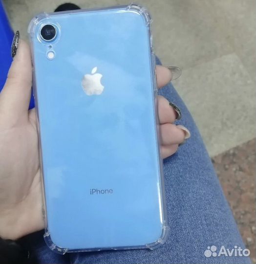iPhone xr 128gb синий