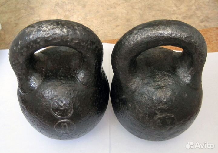 Гири 8 кг стариные 2 шт
