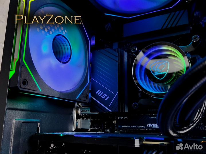 Игровой пк на видеокарте GTX 1050 TI / R5