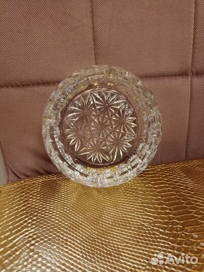 Хрустальная пепельница СССР