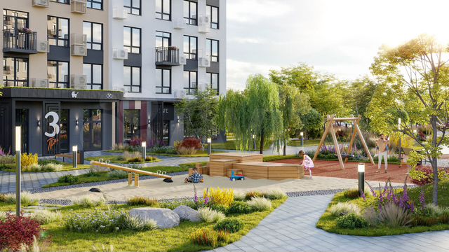 1-к. квартира, 33,6 м², 12/25 эт.