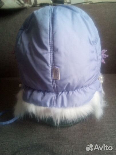 Шапка зимняя для девочки
