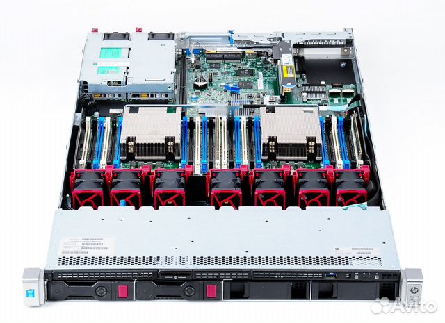 Сервер HP HPE ProLiant DL360 Gen9 G9 4LFF (4*3.5