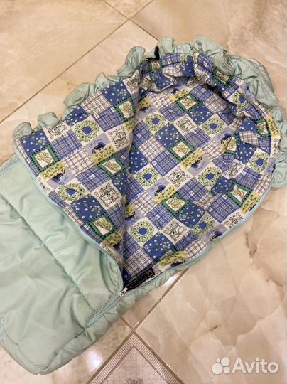 Зимний конверт в коляску