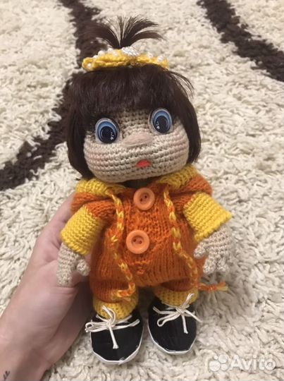 Вязанные игрушки ручной работы