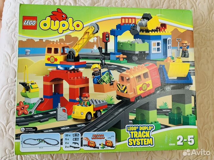 Lego duplo Большой поезд 10508