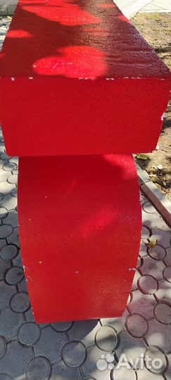 Объемная цифра 5 из пенопласта