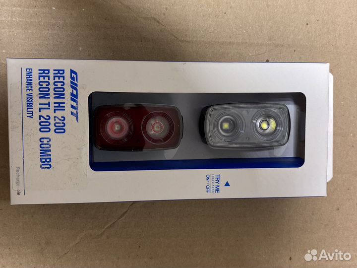 Набор фонарей велосипедных Giant